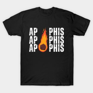 Apophis 2029 Asteroid Object 99942 Astronomy T-Shirt